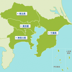 首都圏現在地図